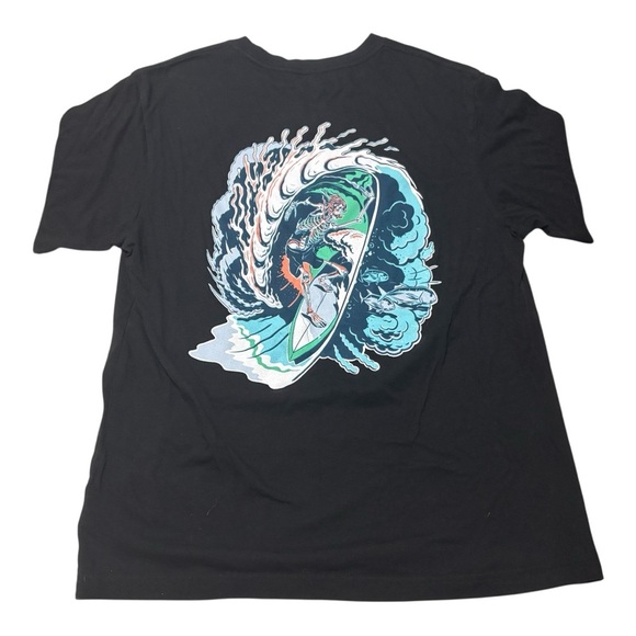 O'Neill Black Short Sleeve Artistic Tee - Picture 1 of 5